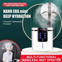 Desktop Nano Haarstoommachine voor diepgaande conditionerende behandeling met negatieve ionen spray, haarherstel en kleurbehandeling
