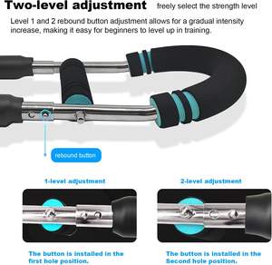 Equipo de Fitness portátil para gimnasio en casa, entrenador de brazos Twister, fortalecedor de antebrazo, entrenamiento de pecho, ejercitador de brazo de resistencia ajustable - Product Image 3