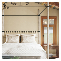 UENIN-Portes fenêtres en verre insonorisées antivol en aluminium et bois, design moderne, pour chambres à coucher et usage extérieur, importées de Chine