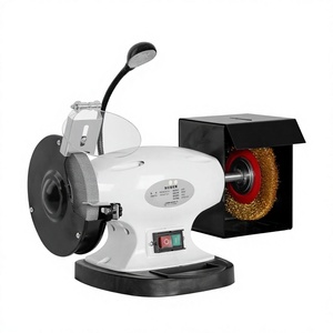 2026 Meuleuse d'établi électrique 8 pouces 200 mm avec prise US, meuleuse d'établi industrielle, meuleuse d'établi pour bijoutiers, meuleuse à bande d'établi, meuleuse de surface d'établi - Product Image 1