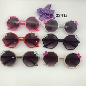 Lunettes <span class=keywords><strong>de</strong></span> soleil pour enfants à la mode avec logo personnalisé Lunettes <span class=keywords><strong>de</strong></span> soleil rondes colorées pour enfants 2024 - Product Image 6