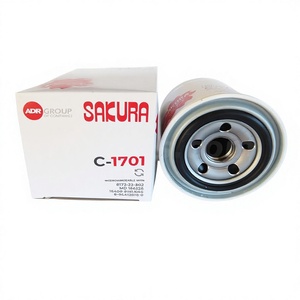 ไส้กรองน้ำมันเชื้อเพลิงเครื่องยนต์ดีเซล Sakura C-1701 สำหรับรถขุด รถตัก รถบรรทุก อะไหล่อุปกรณ์หนัก ของแท้ - Product Image 1