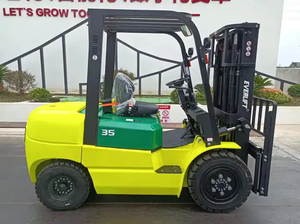 Cqyd30 3000 ק "ג lpg propan מלגזה ניסן K25 מנוע 3-6 מ 'טריפלקס אלטרפלקס התחלה חשמלית 4wd ליתיום-יון מחסן סוללה - Product Image 3