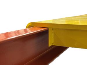 Rak penyimpanan gudang tugas berat sistem Drop-Over baja dek Panel logam Decking - Product Image 6