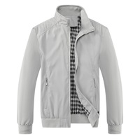 Blouson Bomber Technique YZ Fashion, Design Color Block, Sport Décontracté, Homme, Streetwear, Printemps, Col Montant