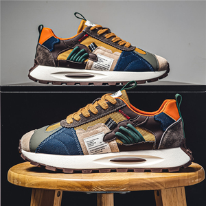 Nuove <span class=keywords><strong>Sneakers</strong></span> da <span class=keywords><strong>Uomo</strong></span> Y Leggere con Suola Platform, Scarpe da Corsa Versatili <span class=keywords><strong>Basse</strong></span> e alla Moda in Stile Sportivo Casual da Passeggio - Product Image 5