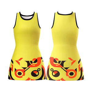 Uniforme de netball durable et résistant, uniforme de netball anti-transpiration, uniforme de netball de qualité supérieure, vêtements de sport actifs - Product Image 4