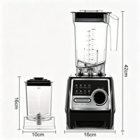 Commerciële blender 220V hoge capaciteit 1L onbreekbare kan zware uitvoering wandbreker blender met aangepaste service