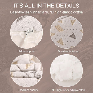 Almohada de <span class=keywords><strong>Embarazo</strong></span> para Mujeres, Soporte Corporal Completo, Almohada de Maternidad para Dormir de Lado y Alivio del <span class=keywords><strong>Dolor</strong></span> de Espalda, OEM ODM MOQ 100 Piezas - Product Image 4