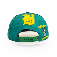 Topi Baseball kustom topi olahraga kualitas tinggi topi 5-panel topi Snapback topi Baseball bordir dapat diatur