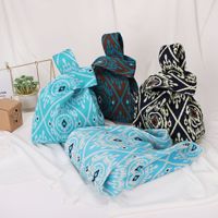 Landfond nouvelle mode nouvelle vie treillis tricoté sac à provisions élégant gros tricot sacs femmes tricot sac fourre-tout