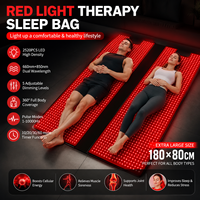 Tapis de yoga et couverture de luminothérapie rouge intégrale 2520 LED 660nm 850nm proche infrarouge pour soulagement de la douleur et relaxation