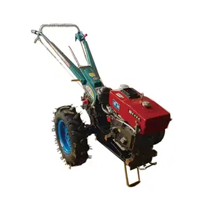 Fabrika toptan çiftlik yürüyüş traktör çok amaçlı 2 tekerlekler el iki tekerlekli traktör aksesuarları uygular