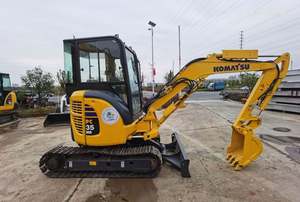 รถขุดขนาดเล็ก Komatsu PC35 ของญี่ปุ่น ราคาถูก รถขุด PC35 ขาย - Product Image 2