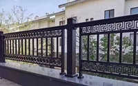 Rampe d'escalier de balcon en alliage d'aluminium gris anthracite, balustrade de terrasse résidentielle à soudure sans joint, à faire soi-même