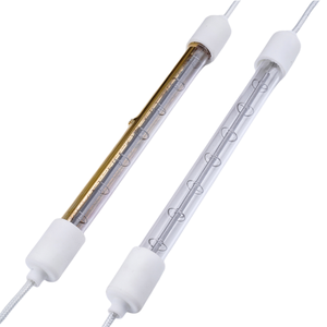 Usine bon <span class=keywords><strong>prix</strong></span> lampes de chauffage infrarouges de haute qualité 500mm 2000w Tube de chauffage <span class=keywords><strong>infrarouge</strong></span> à quartz pour l'impression d'écran - Product Image 2