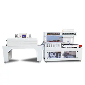 Automatic L-bar Type Sealer With Conveyor Automatic Heat Shrink Wrap Packing Wrapper Machine Shrink Tunnel