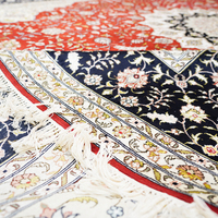 9x12ft Coût Élégant Antique Toronto Effet Acheter En Ligne Inde À La Main De Turquie Tapis En Soie