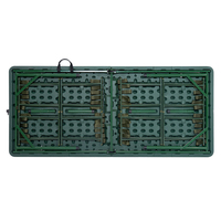 Table pliante en plastique pliante extérieure portable de haute qualité de 1.7m Table d'entraînement tactique multifonctionnelle