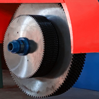 Machine de scie à couper les blocs de pierre à vendre Granit multilames automatique de haute qualité Coupeur de granit rouge naturel Pierre industrielle