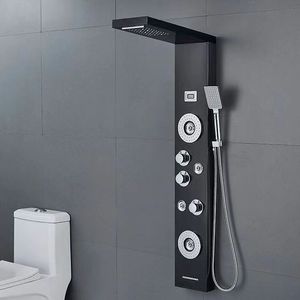 Smart Digital Display <b>Shower</b> Head 1200X200MM Temperature <b>Control</b> Wall Mounted Bathroom Set - Product Image 1