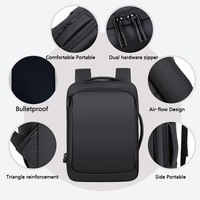 Mochila Oxford Unisex para Computadora, con Forro de Poliéster, Gran Capacidad, Doble Asa, Impermeable, Resistente a Terremotos