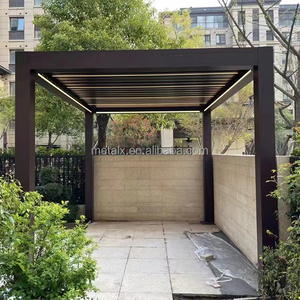 <span class=keywords><strong>Toldo</strong></span> Retráctil Bioclimático Fotovoltaico, <span class=keywords><strong>Kit</strong></span> de <span class=keywords><strong>Pérgola</strong></span> de Fácil Montaje - Product Image 5