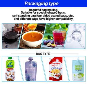 Doypack Horizontale Form-Füll-Siegel-Maschine (HFFS) für Beutel mit Eckausguss oder Oberausguss, Walking-Beam-Beutelverpackungsmaschinen - Product Image 3