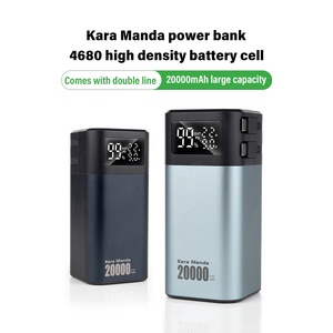 Banque d'alimentation Kara Manda de haute qualité <span class=keywords><strong>4680</strong></span> pour <span class=keywords><strong>Tesla</strong></span>, grande capacité 20000mAh, charge rapide, banque d'alimentation portable - Product Image 2
