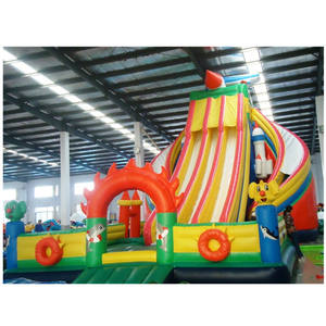 <strong>Crazy</strong> Inflatable Toboganes , Inflatable Dry Slide, Inflatable Slides With Bouncer - Product Image 1