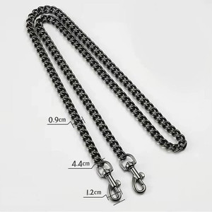 Mode Metalen Stoeprand Ketting Met Parels Kettingschakel Voor Tasband Vervanging Metalen Tas Parel Kettingen Link Voor Tas - Product Image 5