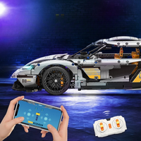 Moyu MY88012 Véhicule de course technique MOC 1:8 Modèle de voiture de sport RC Ensembles de briques à assembler Jouets pour enfants Ensembles de blocs de construction pour garçons
