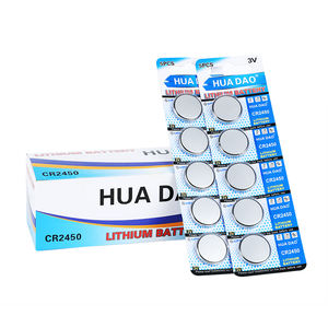 <span class=keywords><strong>Pile</strong></span> bouton CR2450 3V au lithium, <span class=keywords><strong>pile</strong></span> de montre <span class=keywords><strong>CR</strong></span> <span class=keywords><strong>2450</strong></span> avec emballage en plateau pour télécommande de voiture jouet - Product Image 3
