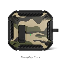 Étui pour écouteurs Novelsub TPU & PC camouflage tout-en-un anti-chute, étanche, écologique pour Buds 3 3 Pro (6 couleurs)