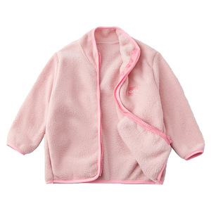 Collezione <span class=keywords><strong>invernale</strong></span> Casual <span class=keywords><strong>giacca</strong></span> di lana da <span class=keywords><strong>ragazzo</strong></span> in pile polare chiusura con cerniera granulare ispessita con aggiunta di calore giacche per bambini - Product Image 4