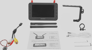 Moniteur LCD FPV HD 5,8 GHz 4,3 pouces pour drone RC, voiture RC, OEM, ODM, vente en gros, fournisseur d'usine - Product Image 2