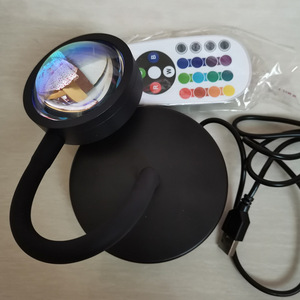 Sunset Lamp <b>LED</b> Desk <b>Light</b> <b>USB</b> Flexible Neck Remote Control Atmosphere Lamp Night <b>Light</b> - Product Image 4