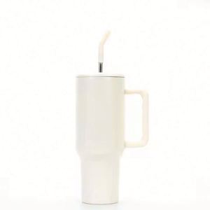 แก้วสแตนเลสหุ้มฉนวน วัสดุ 304 ความจุ 1200 มล. ผิวเคลือบด้วยผง สำหรับเครื่องดื่มร้อนและเย็น - Product Image 5