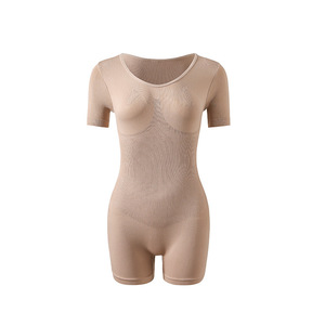 Combinaison sculptante grande taille pour <span class=keywords><strong>femme</strong></span>, style européen et américain, avec <span class=keywords><strong>corset</strong></span>, effet ventre plat, rehaussement des hanches et maintien de la poitrine, en nylon - Product Image 1