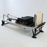 Reformer Pilates professionnel en aluminium, machine de fitness en alliage d'aluminium pour studio de gym