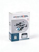 Hélicoptère télécommandé 3,5 canaux en plastique résistant aux chutes, modèle de mini avion de poche pour enfants, vol de 7 minutes
