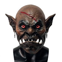 Nueva Máscara de Monstruo, Máscara de Demonio Espeluznante para Juegos, Warcraft, Bromas, Anime Expo, Actuaciones, Carnaval, Halloween