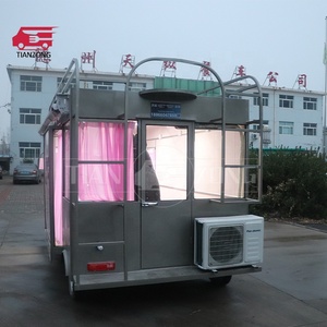 TIANZONG J111 Điện Thoại Di Động May Xe Tải Quần Áo Cửa Hàng Xe Tải Cà Phê Giỏ Hàng Bán Hàng Tự Động Thức Ăn Nhanh Trailer - Product Image 6