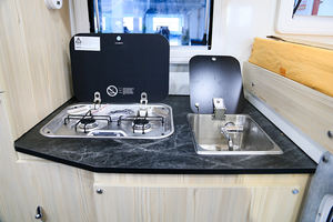 2025 Ecocampor Compact <span class=keywords><strong>Mini</strong></span> Truck <span class=keywords><strong>Camper</strong></span> Ligero con cama grande Cocina y ducha para <span class=keywords><strong>Ford</strong></span> Ranger y camionetas para 4 personas - Product Image 6