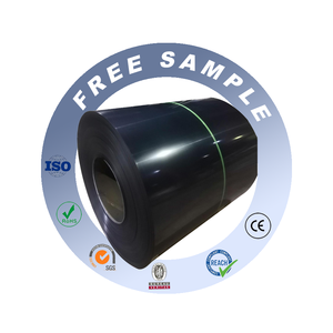 Bobina recubierta de color 15/7 Um 0,40mm 0,50mm <span class=keywords><strong>RAL</strong></span> <span class=keywords><strong>9011</strong></span> 9005 9017 PPGI PPGL - Product Image 3