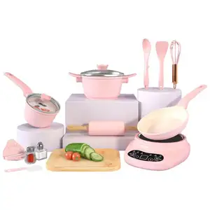 15 Stuks Kids Real Koken En Bakken Set Mini Keuken Speelgoed Voor Meisjes Kinderen Miniatuur Koken Set Voor Real Koken