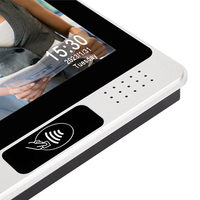 PC de panel de pantalla táctil LCD de 8 pulgadas de automatización industrial con cámara dual binocular