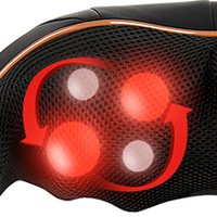 Profitez du masseur électrique pour le cou Shiatsu Master EM-0023 OEM avec matériau ABS+Tissu pour soulager les douleurs musculaires, garantie 1 an