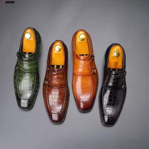 Chaussures de danse latine pour hommes en cuir véritable avec semelle extérieure en daim et doublure en coton pour adultes - Product Image 6