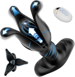 Masajeador de Próstata, Vibrador Anal, Juguetes Sexuales para Hombres, Tapón Anal con 9 Modos de Vibración, Empuje y Estimulación - Product Image 1